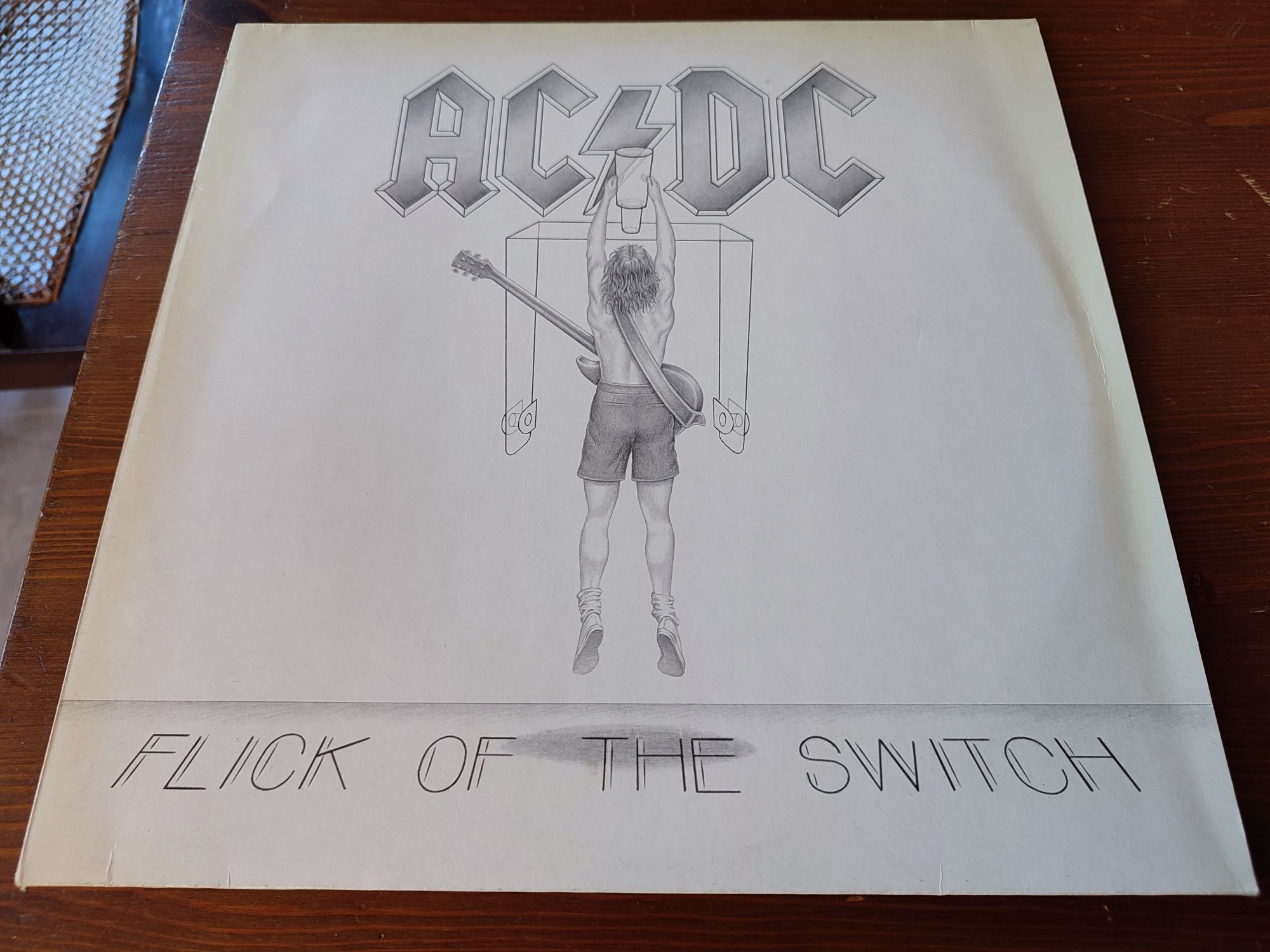Vinil AC/DC - Flick Of The Switch Álbum Anos 80 Impecável!