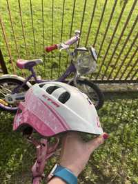 Kask rowerowy dla dziewczynki