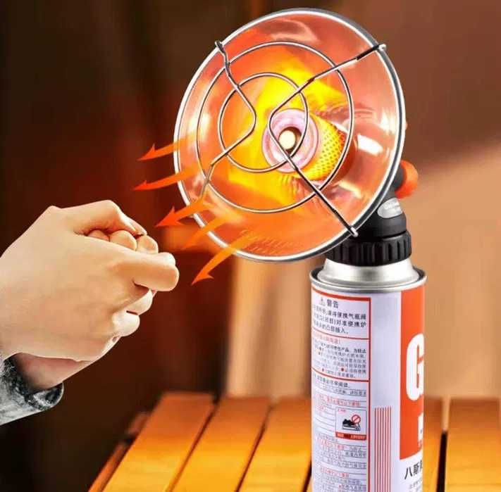 Газовий обігрівач на цангові балони