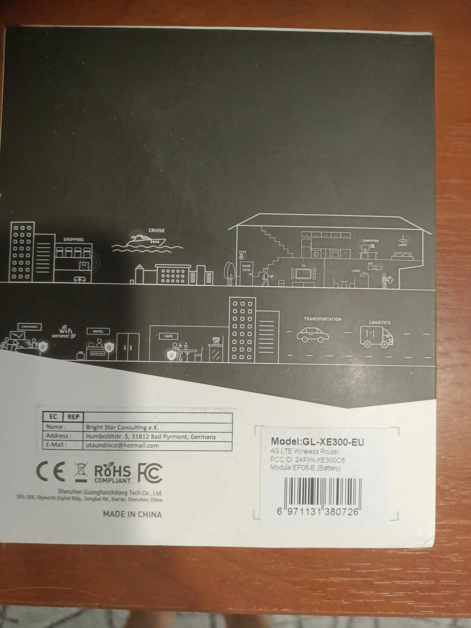4G LTE WiFi роутер GL-iNet Puli (GL-XE300) з VPN, WireGuard та DNS-сер