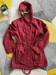 Kurtka parka w kolorze wina r. L