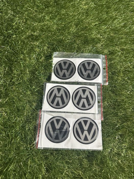 Dekielki Naklejki na kołpaki volkswagen vw