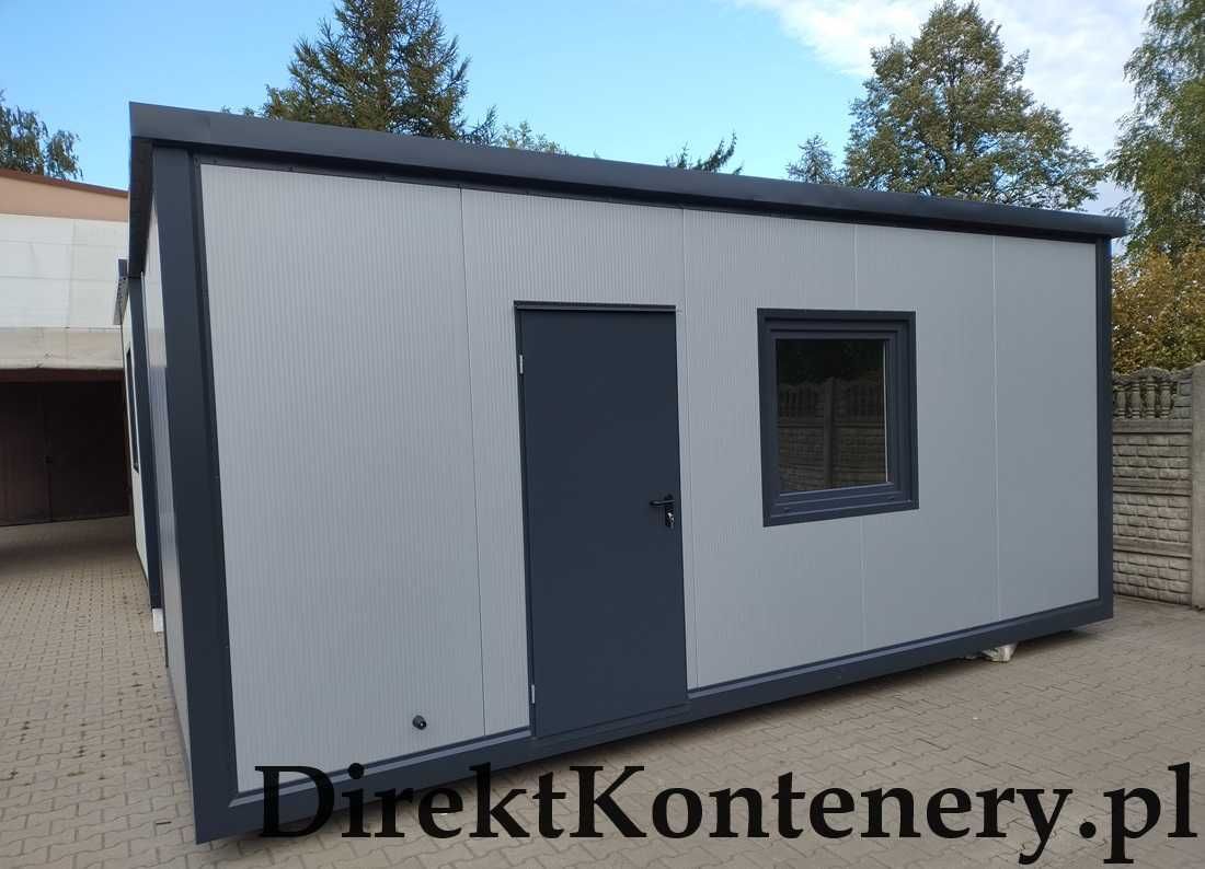 Kontener biurowy socjalny z WC 6x2,5m 15m2 całoroczny PRODUCENT