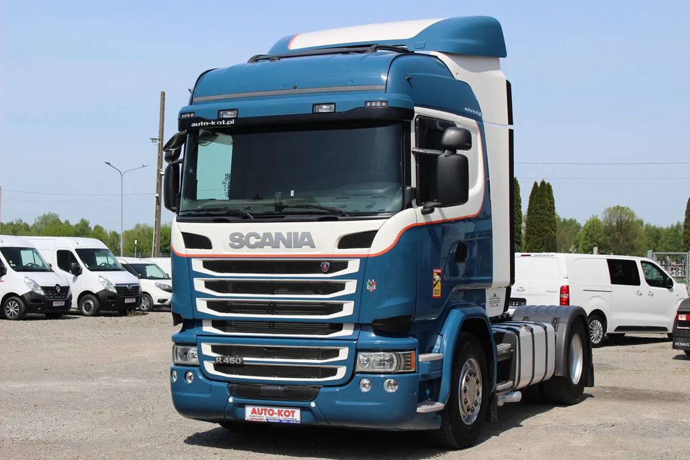 Scania R450 /XENON/ GPS/  STANDARD/ BL.MOSTU /RETARDER /*SERWIS*/ SUPER STAN /  *NIEEKSPLOATOWANY po POLSKICH Drogach*/ auto kot.pl /