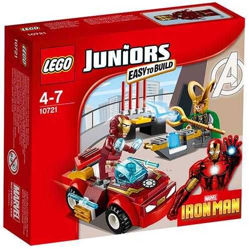 Lego juniors - super heroes - marvel “iron man vs. Loki” – 10721