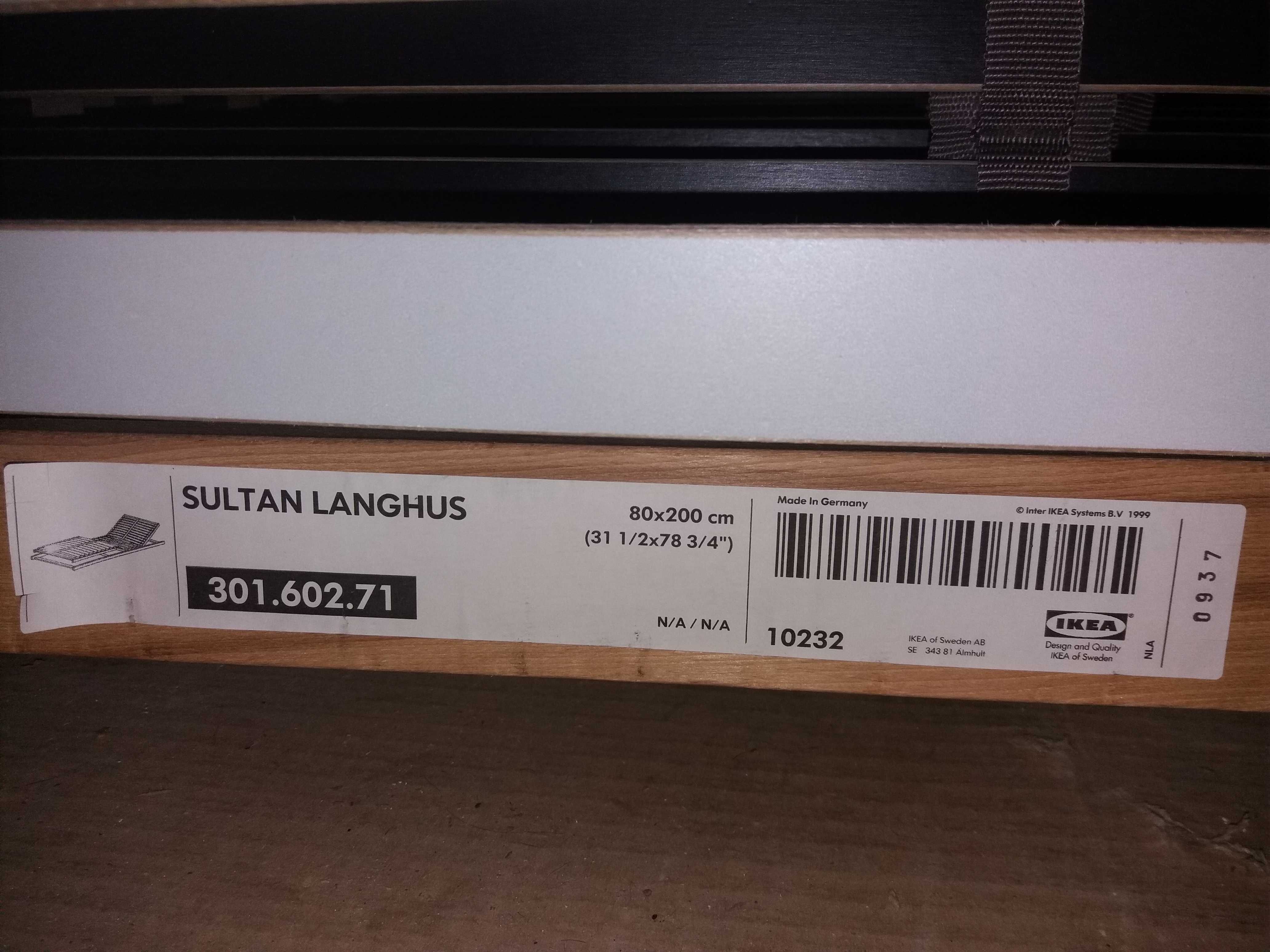 Stelaże  IKEA Langhus elektryczne regulowane  w rozm.70x200 cm-dostawa
