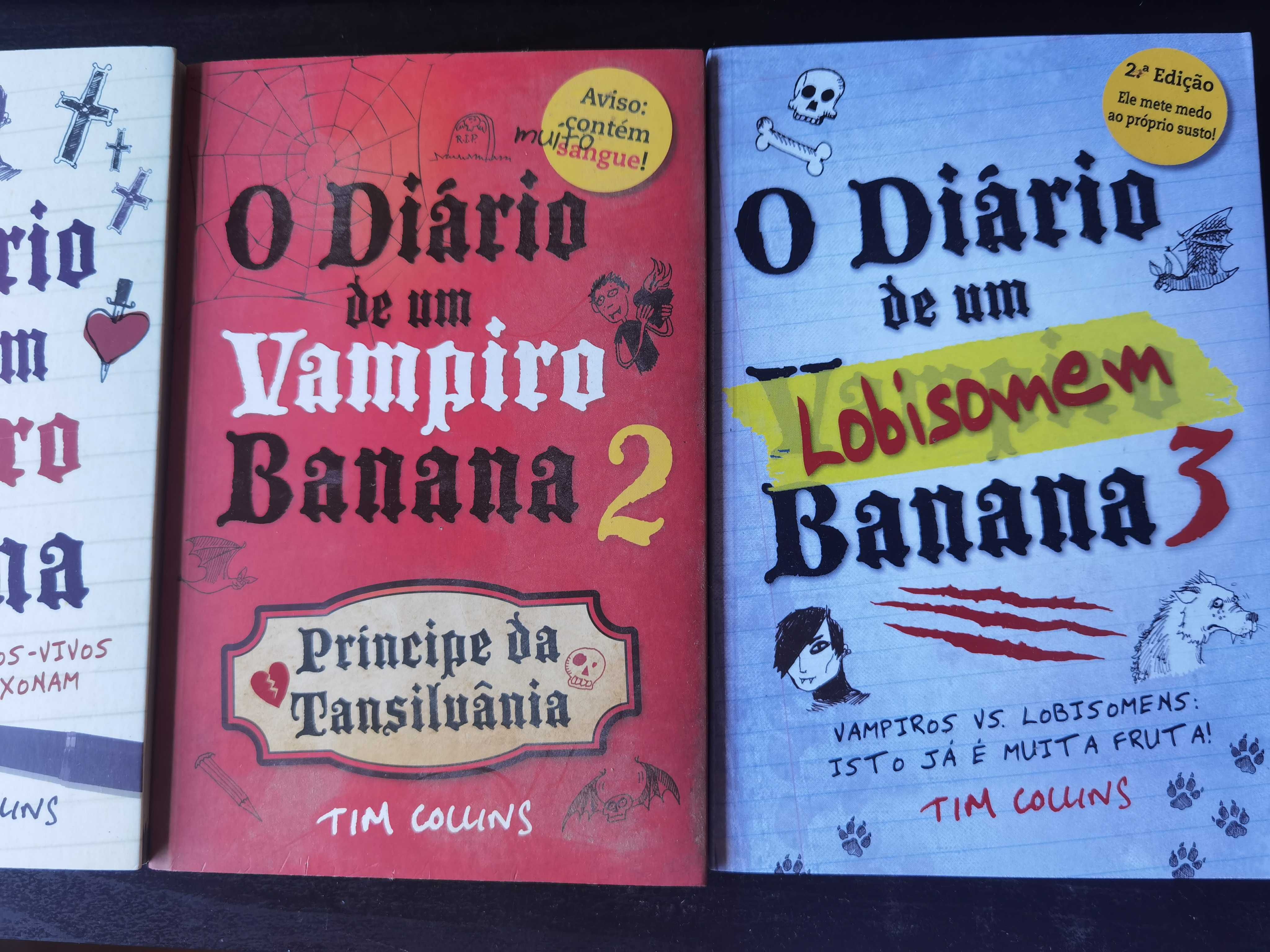 Livros "O diário de um Banana"