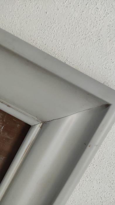 Moldura Lacada Cinza Velho