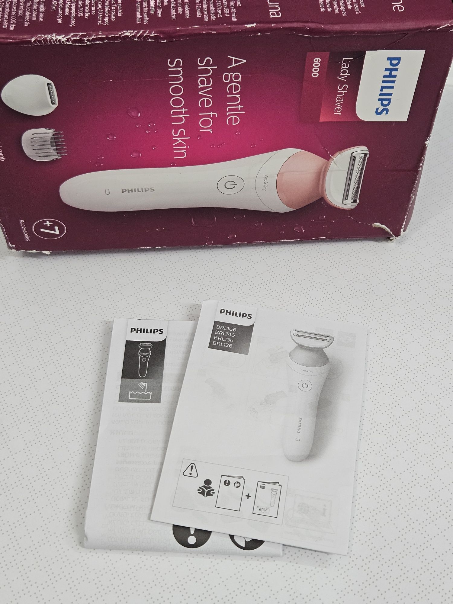 Депілятор/Електробритва Philips на акумуляторі
