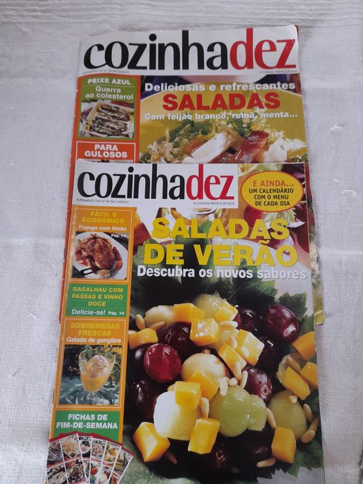 9 revistas de receitas variadas