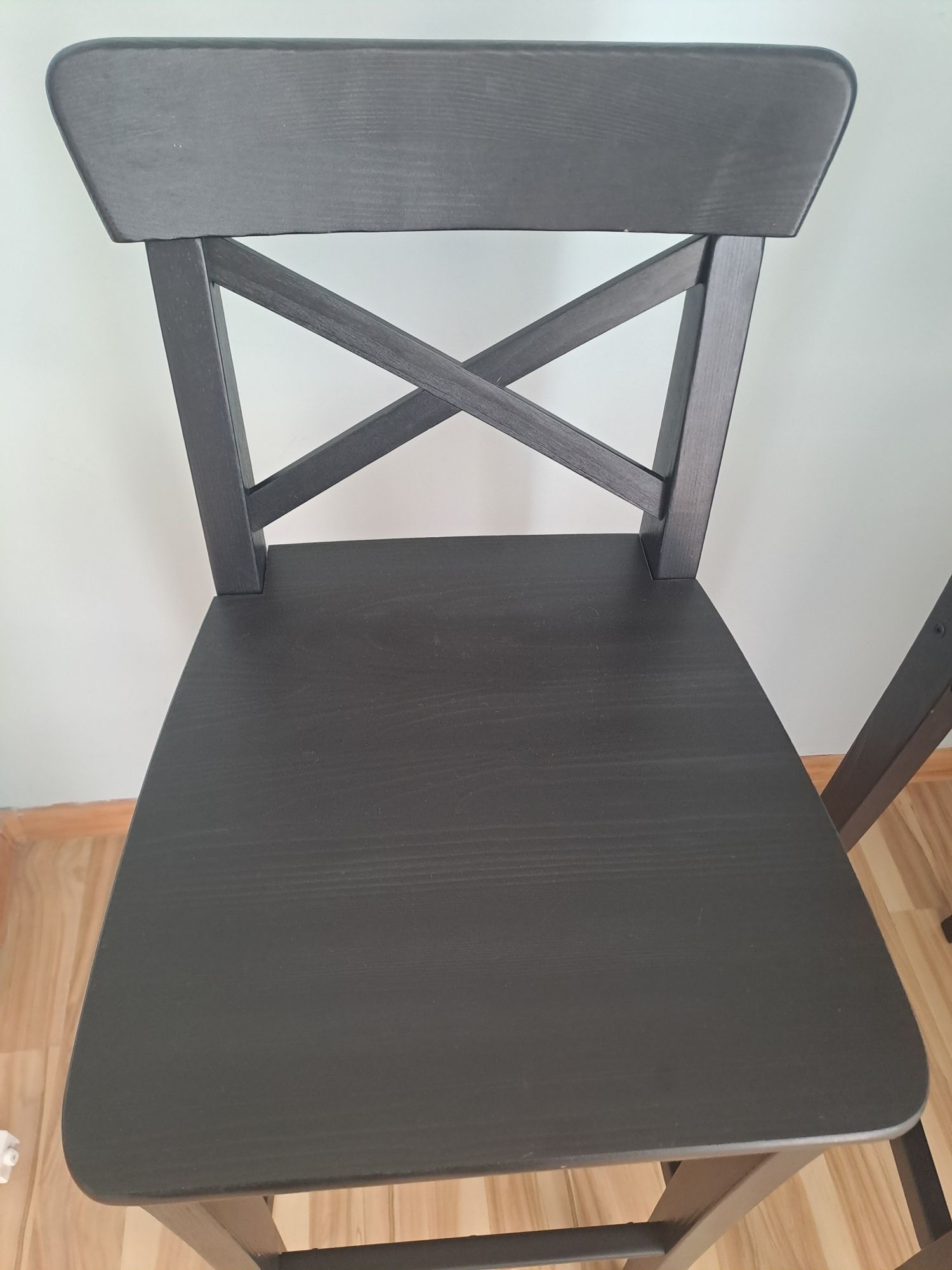 Hoker krzesło barowe Ikea ingolf 2szt.