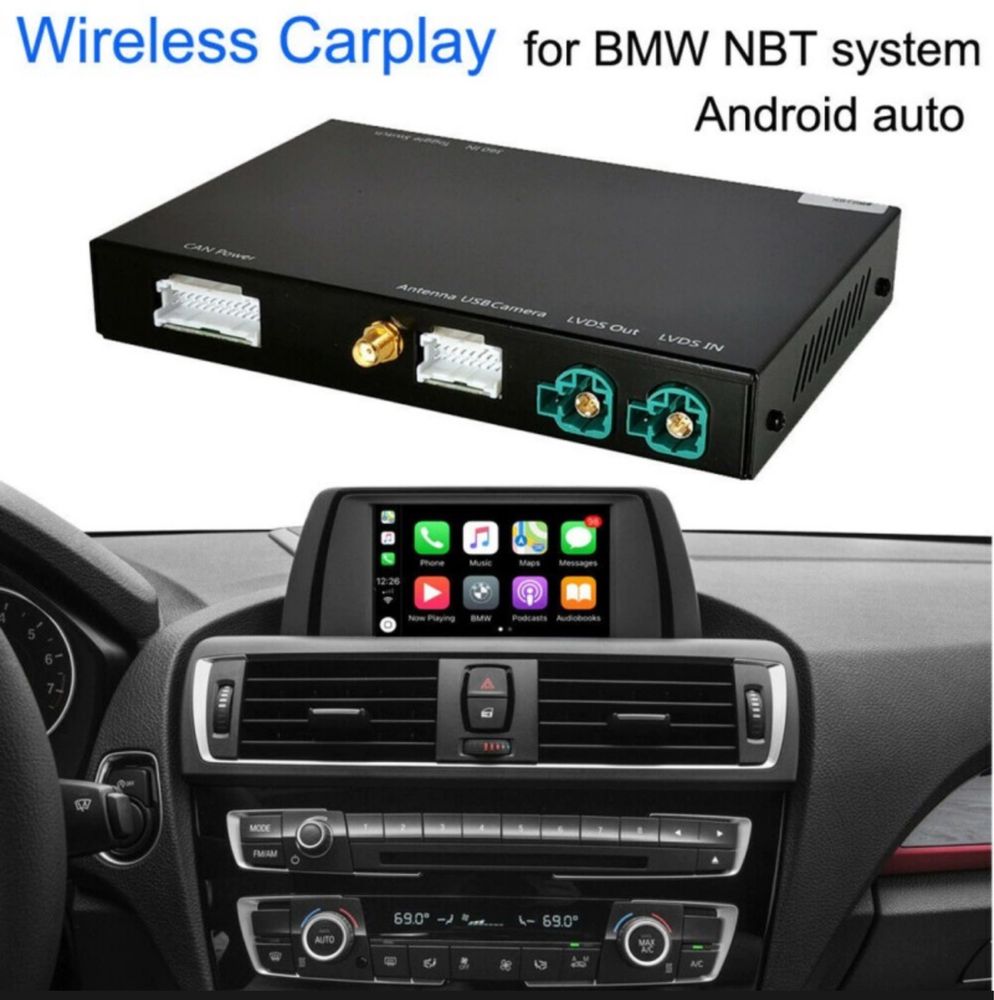 Комплект дооснащення CarPlay та Android Auto для BMW/ Mini