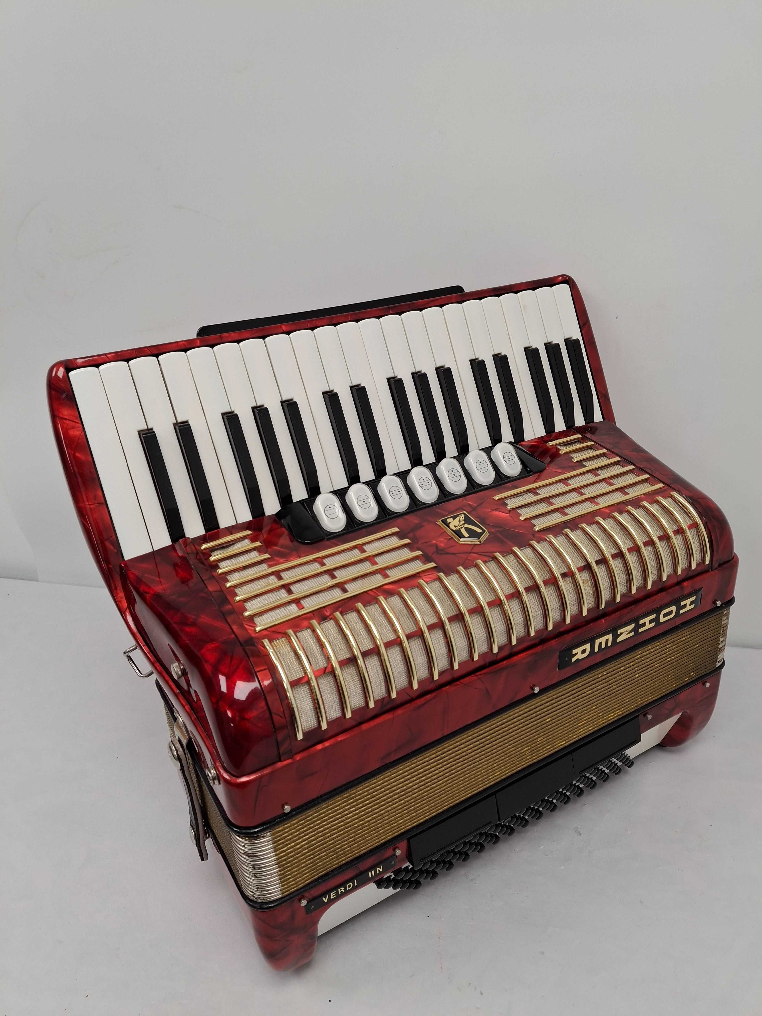 ,Akordeon Hohner Verdi IIN ,96 basów ,trzy chóry,stan bdb zamiana !!!