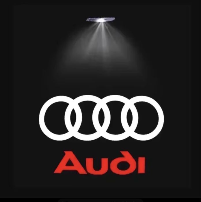 Проекція логотипа в двері Audi (LED, без доопрацювань)