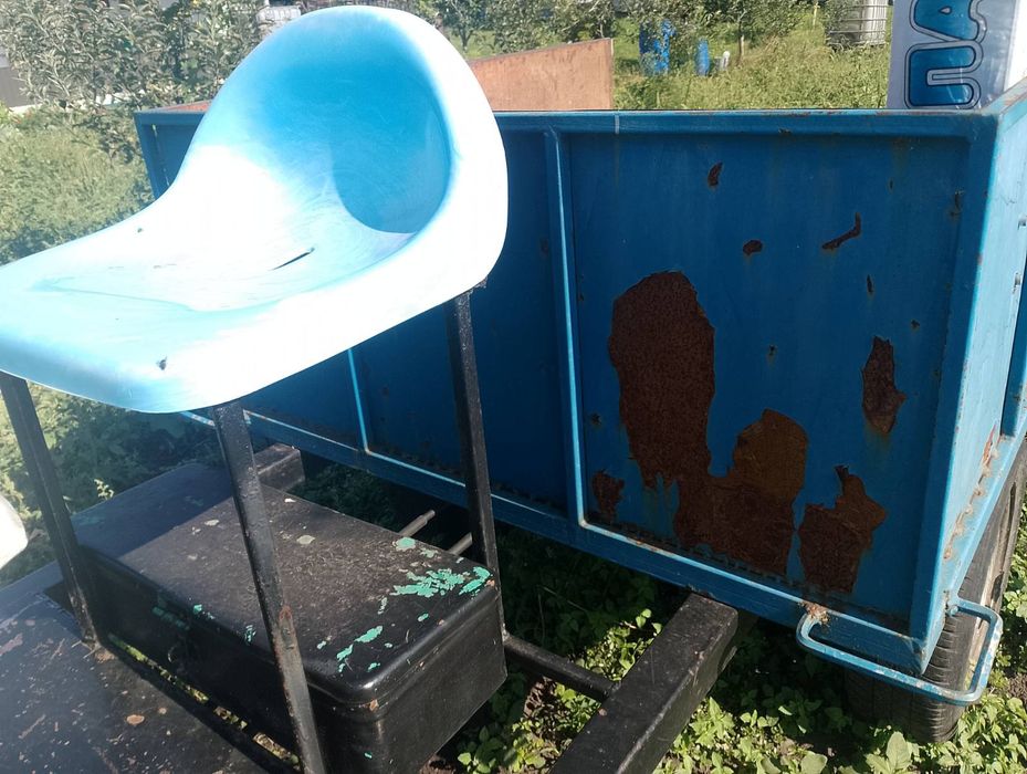 Прицеп до мотоблока, самосвал