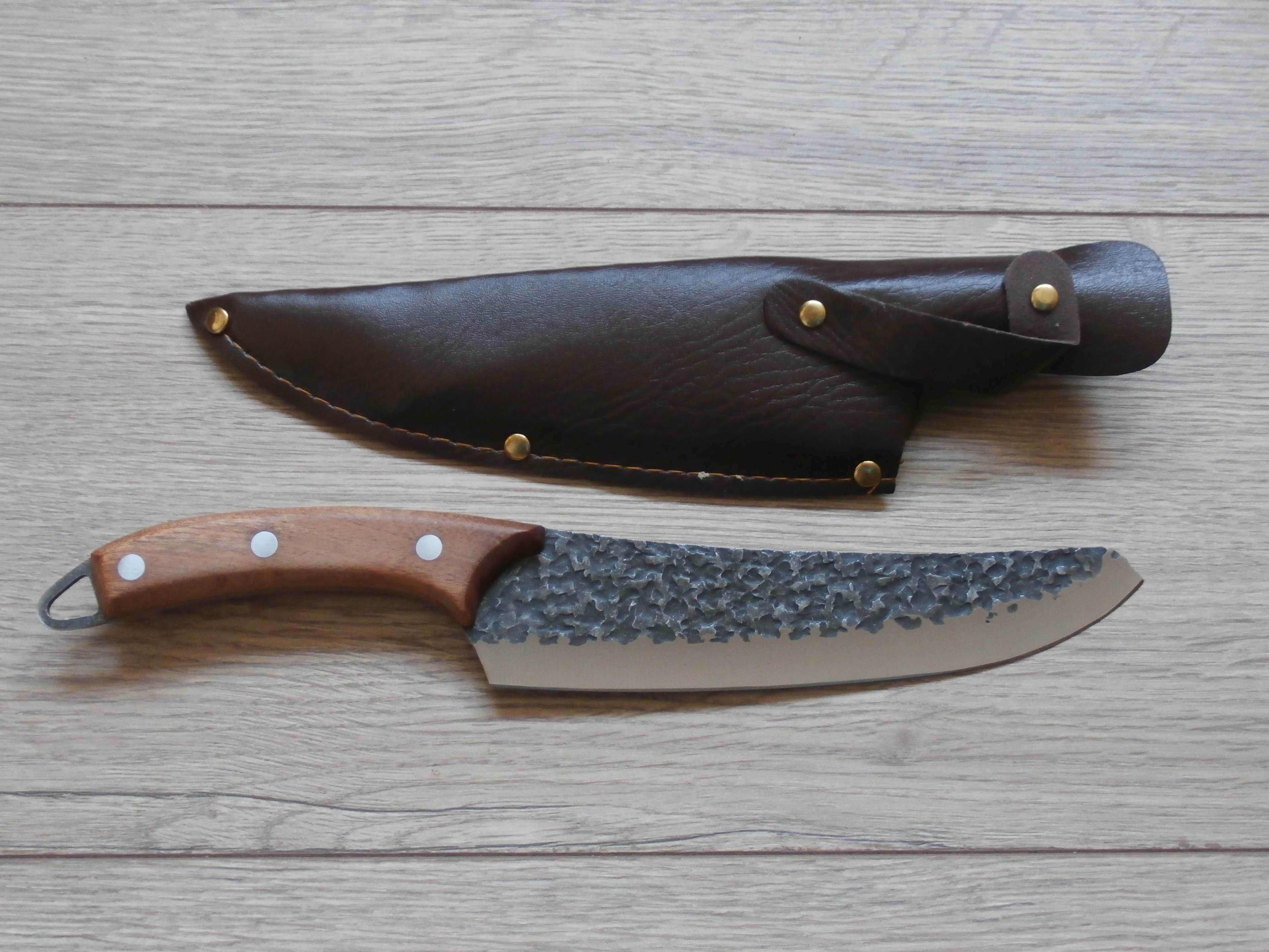 Обвалювальний ніж мясника Satori Knife Саторі 31 см в чехлі з екошкіри