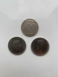 Монета/5 Forint 1983 Hungary/5 PTAS 1984 Espana/100 Lire 1996 Italiana