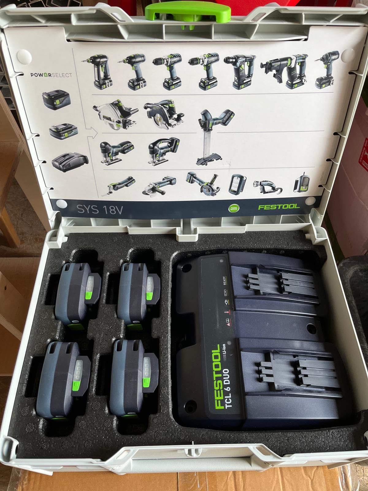 Bezprzewodowy odkurzacz mobilny Festool CTLC SYS HPC 4,0 I-Plus