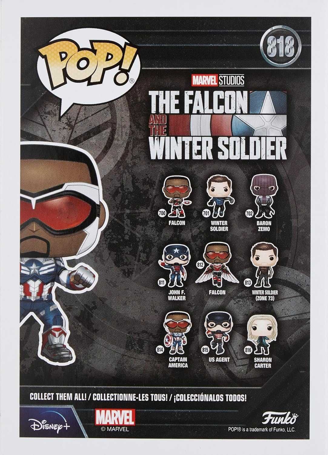 Funko Pop! Marvel: Year of The Shield - Captain America (Sam Wilson)