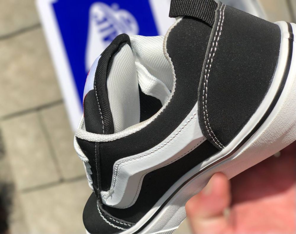 кросівки Vans Knu Skool Black кеди ванси