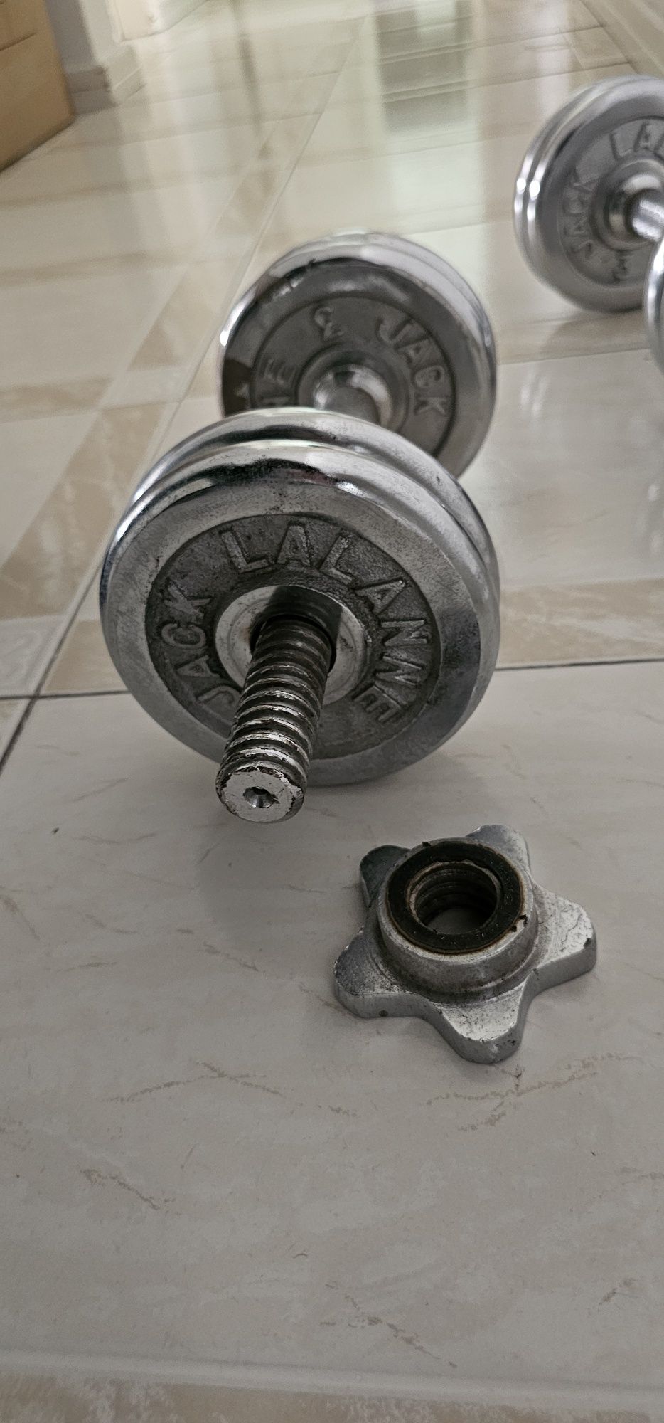 Par de Halteres em ferro