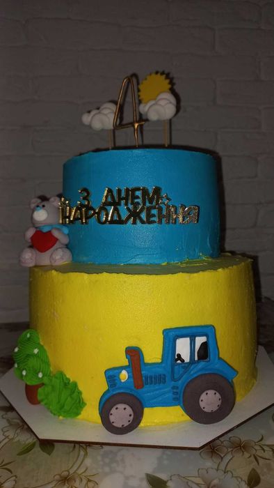 Тортик 2 поверхи