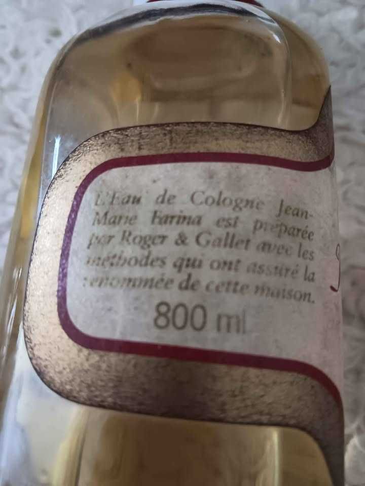 Água de colónia Roger&Gallet vintage 800ml