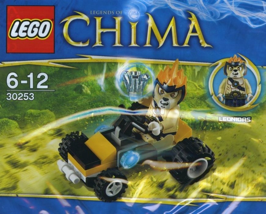 LEGO 30253 - Legends of Chima - Leonidas Jungle Dragster - stan BDB