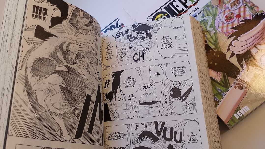 One Piece - Do 1 ao 9 - Volumes 3 em 1