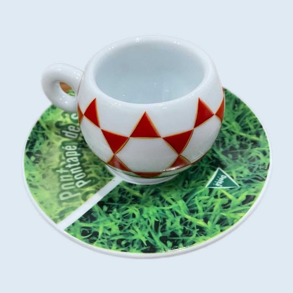 Chávena com pires Edição Exclusiva Coleção Delta Euro 2004