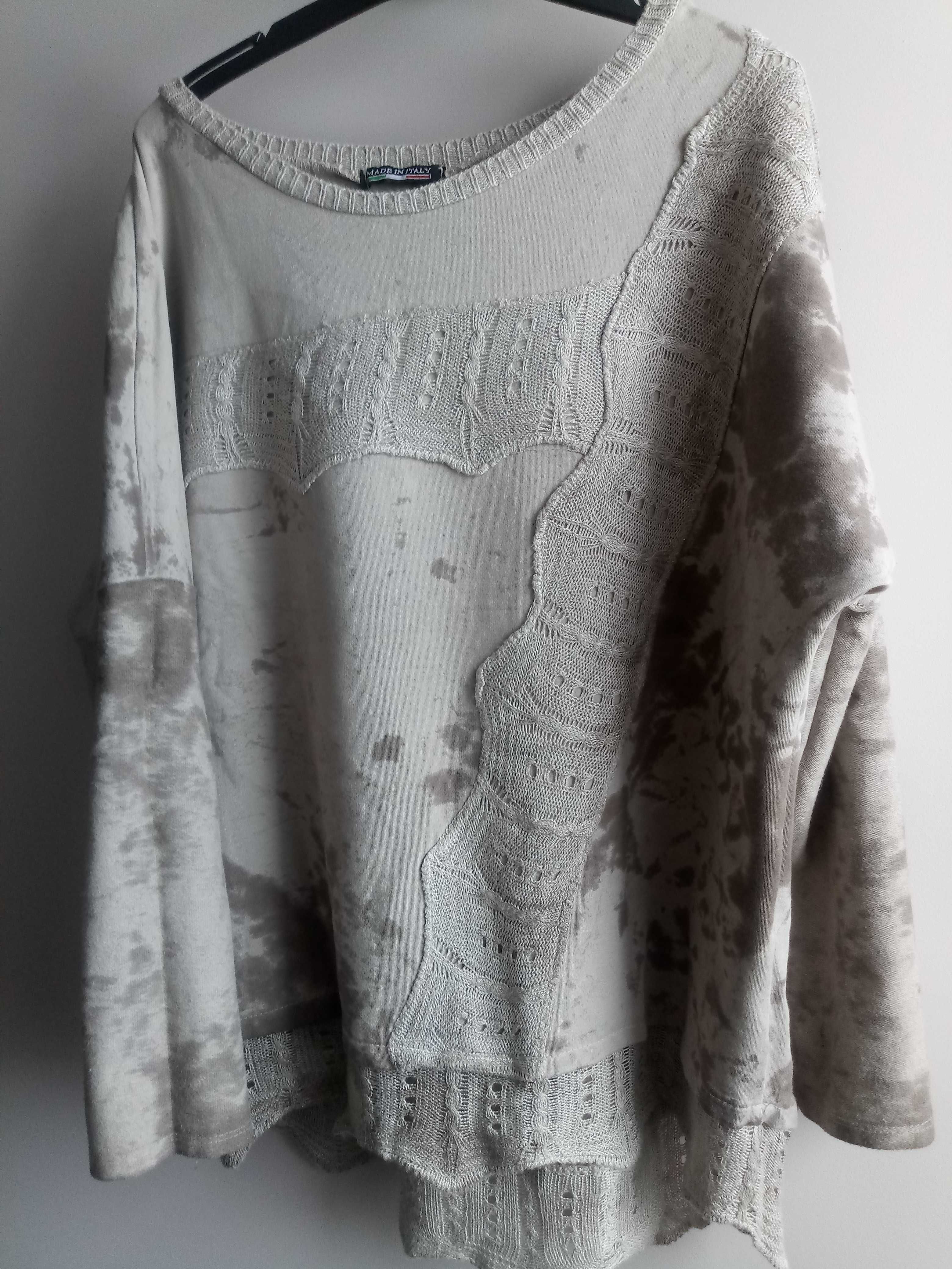 Beżowy sweter. R. M/L