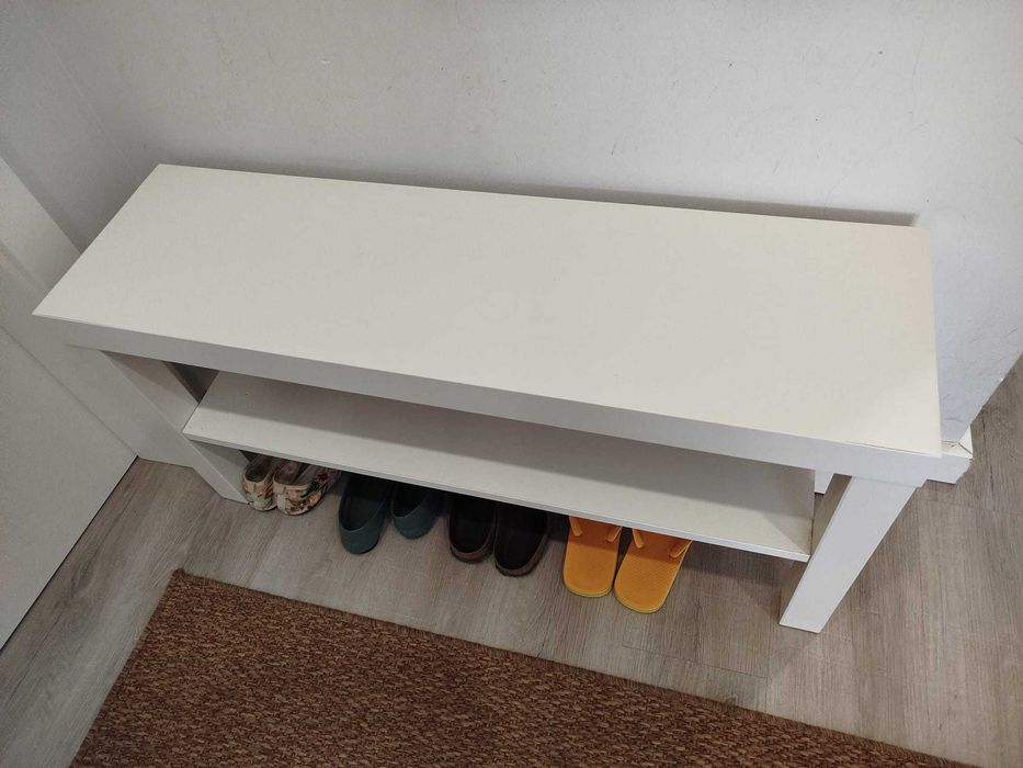 LACK Móvel TV, branco, 90x26x45 cm