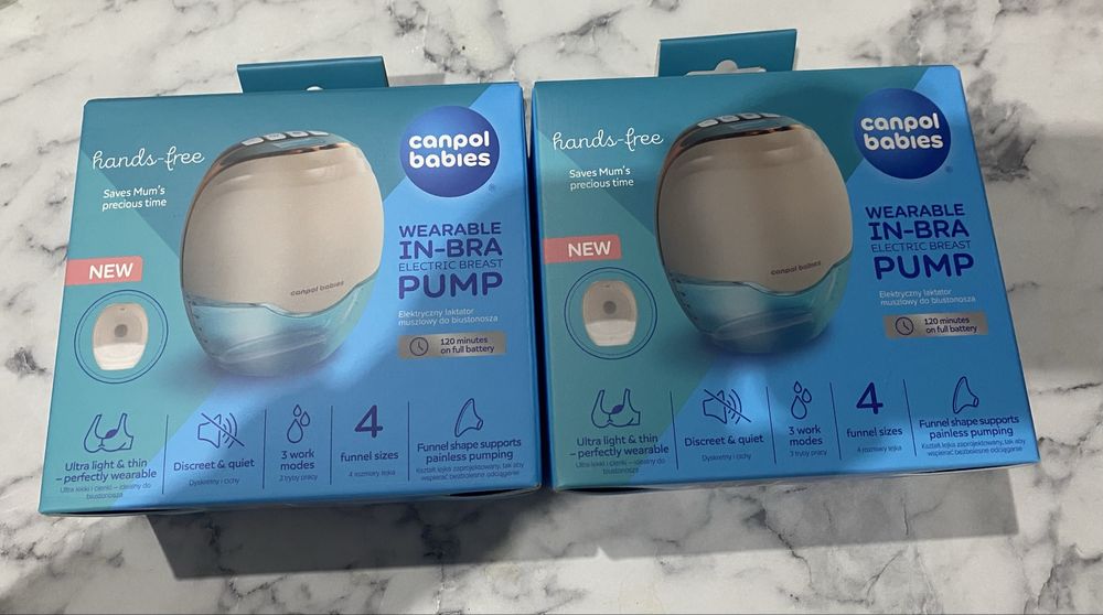 Laktator muszlowy canpol babies 2 pak