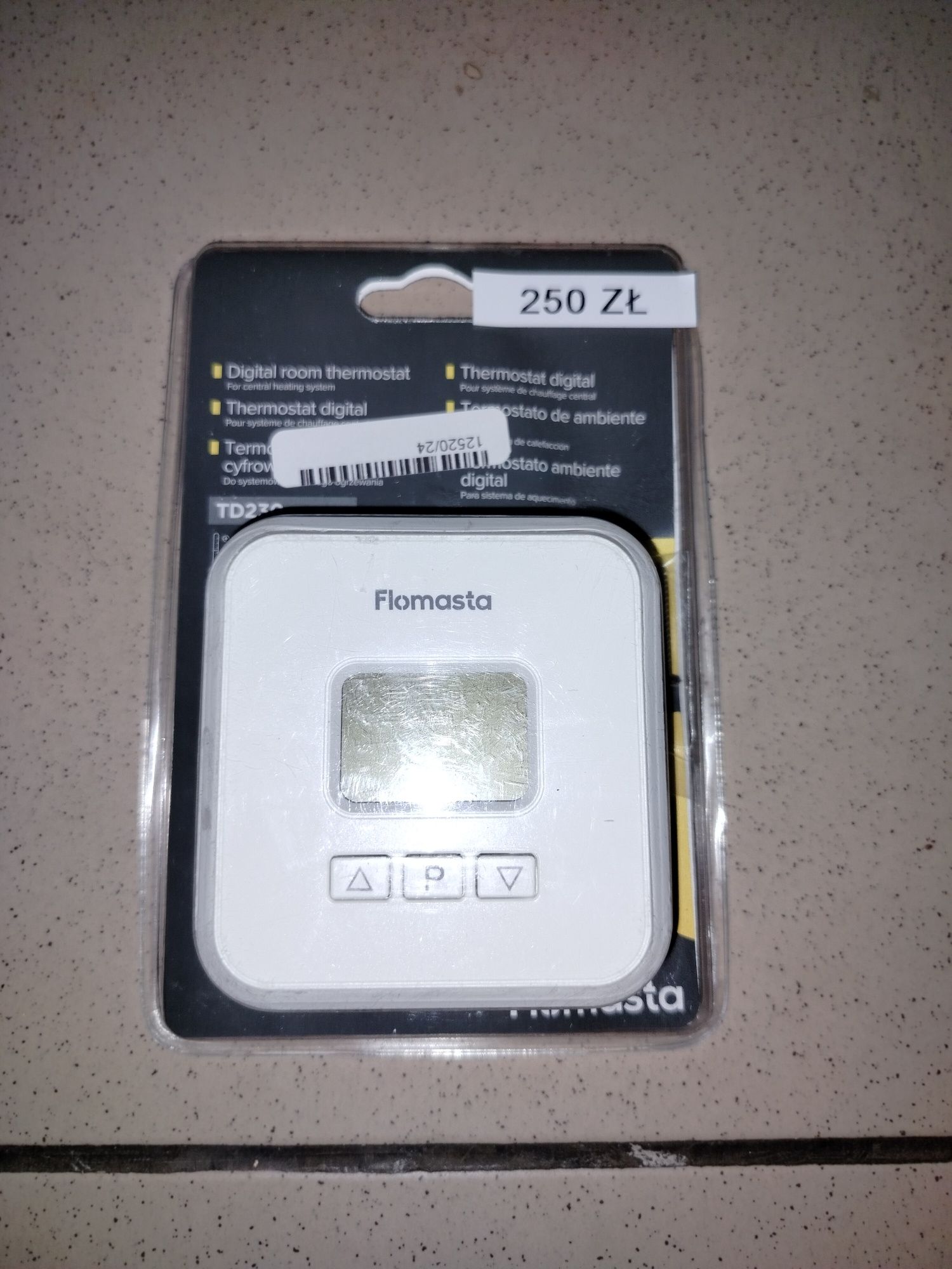 Termostat pokojowy cyfrowy i płytka sterująca do pompy wodnej