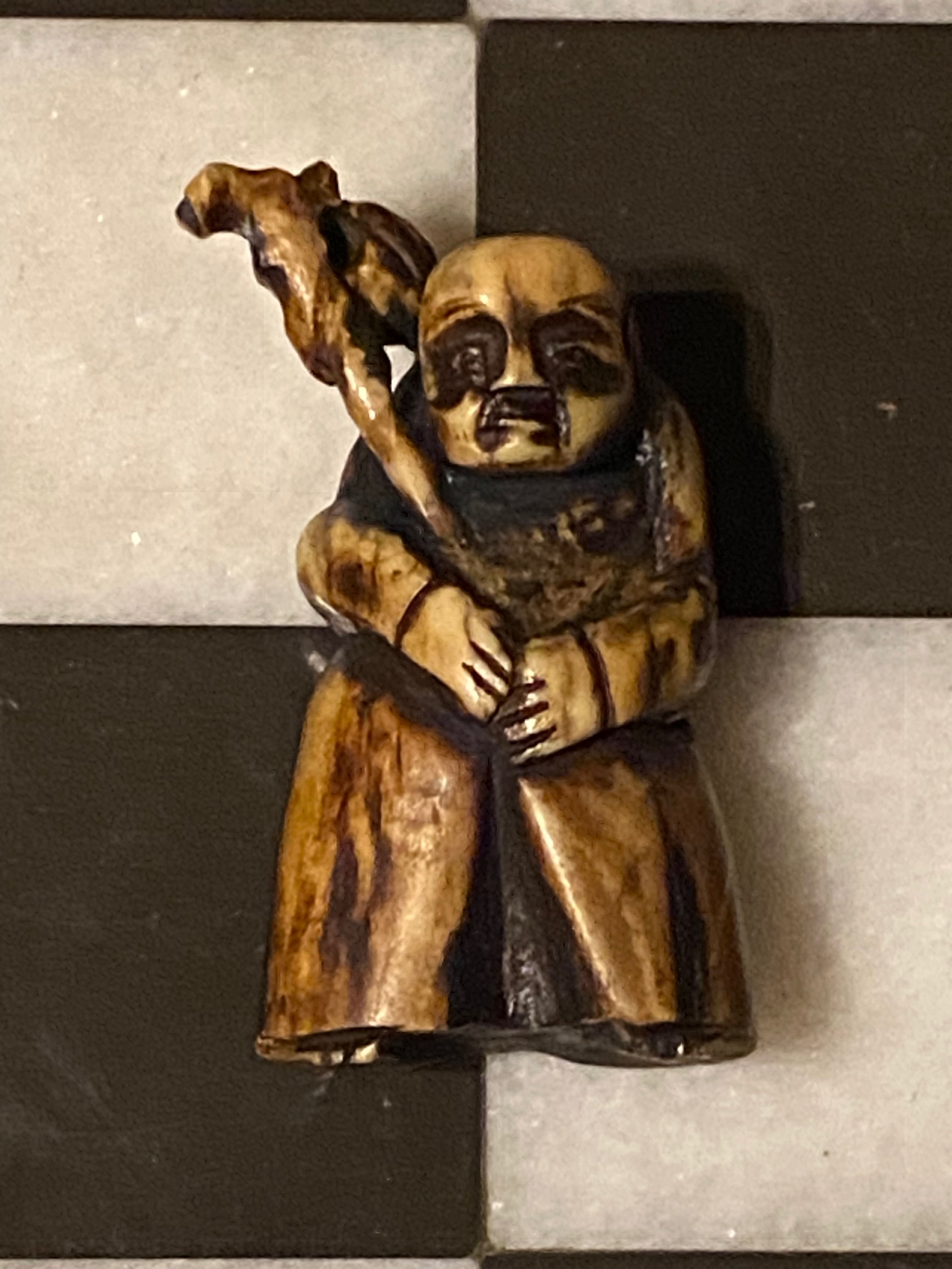 Netsuke Japão séc XIX 5,5 cm