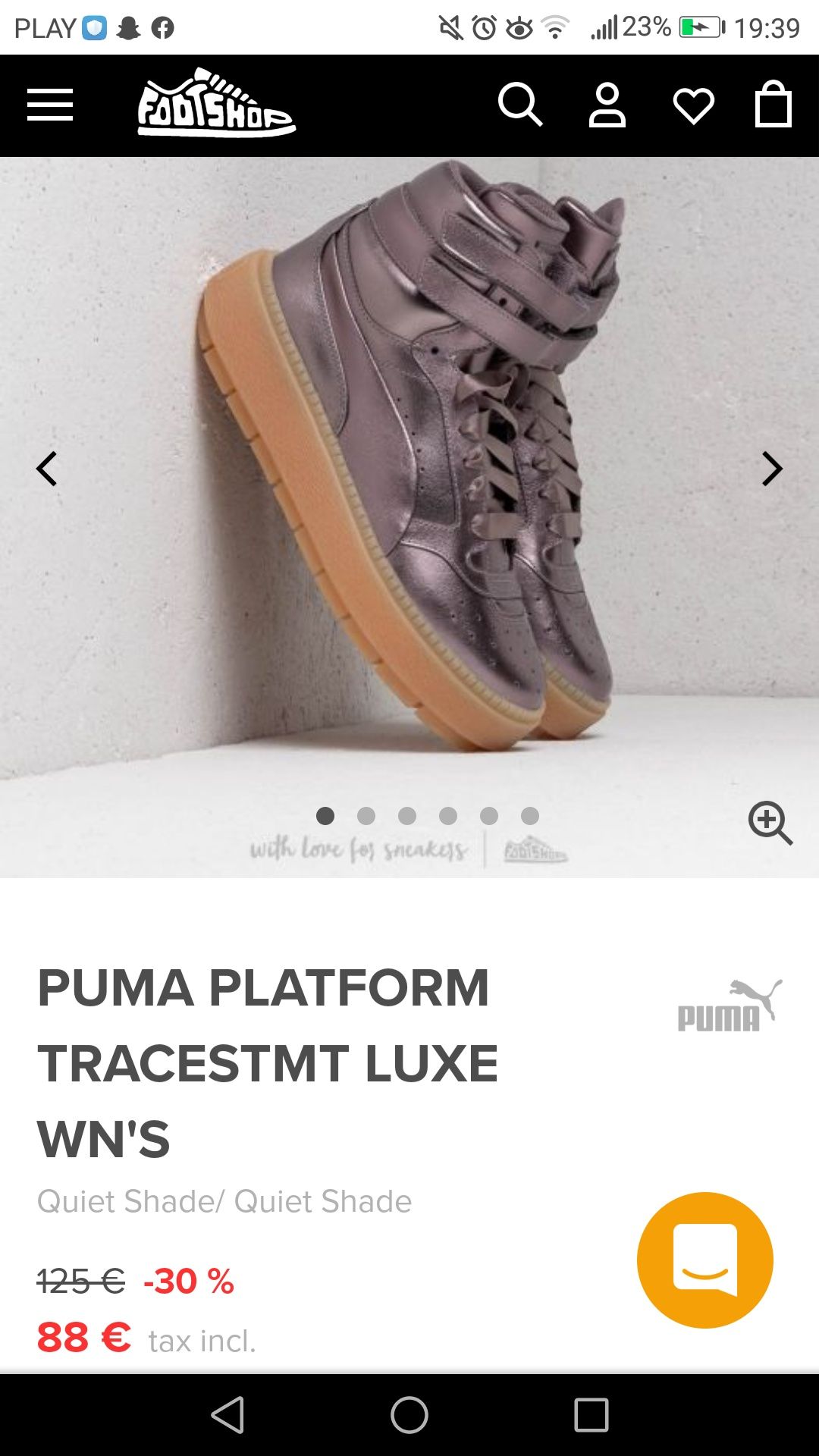 PUMA platform tracestmt luxe