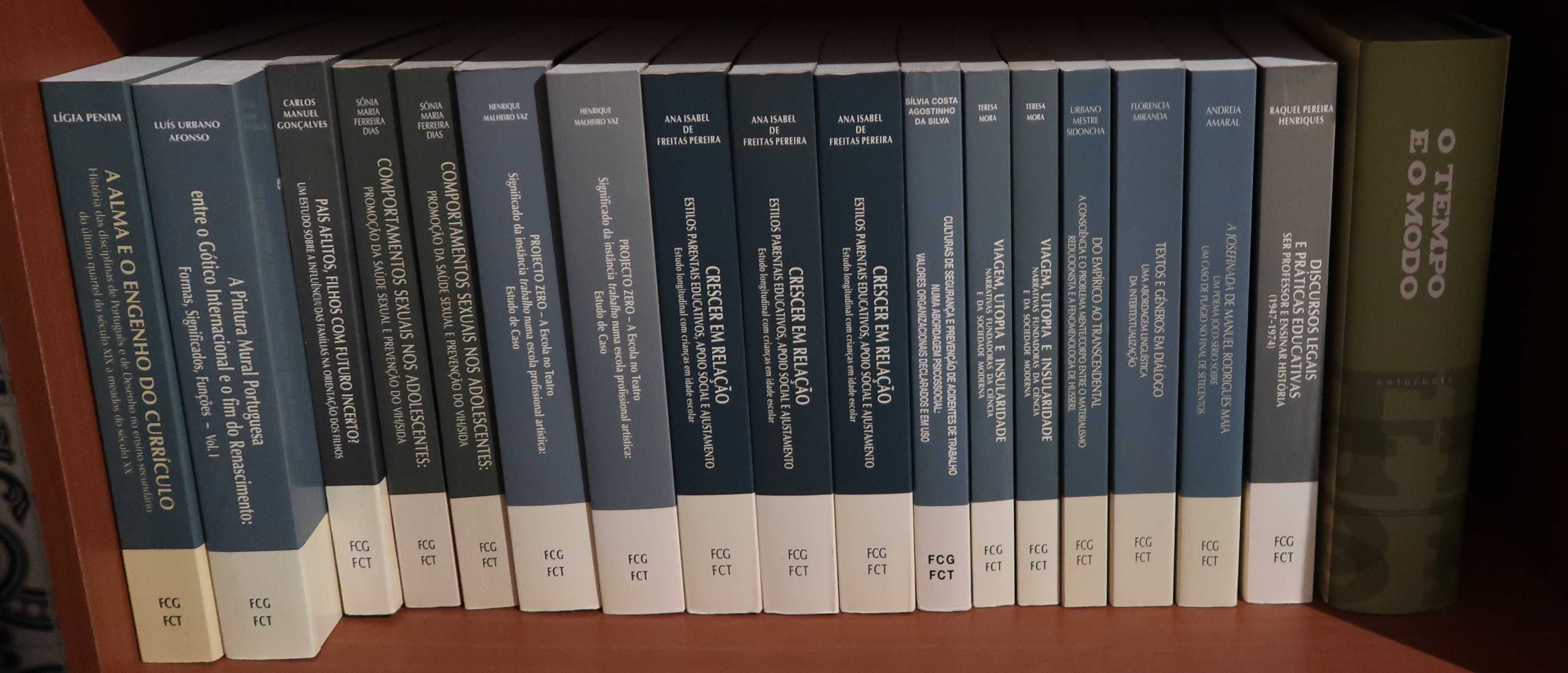 Livros Técnicos Fundação Calouste Gulbenkian, cada