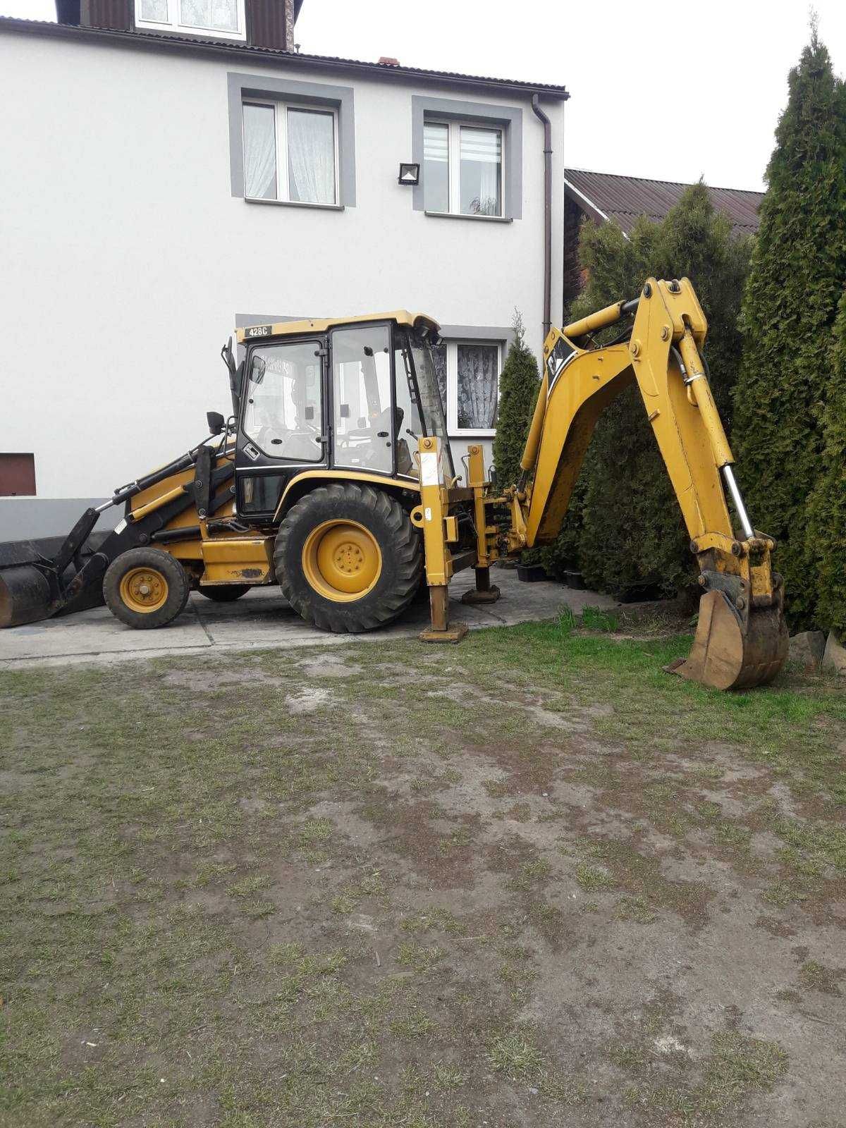 Koparko-ładowarka CAT 428C