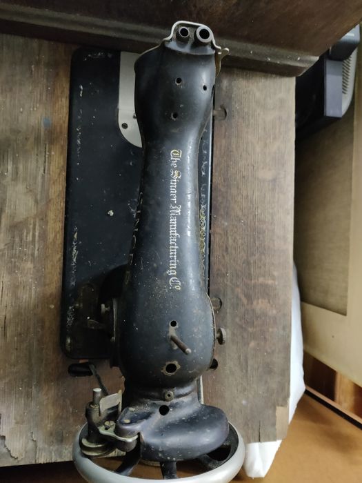 Máquina de costura Singer antiga