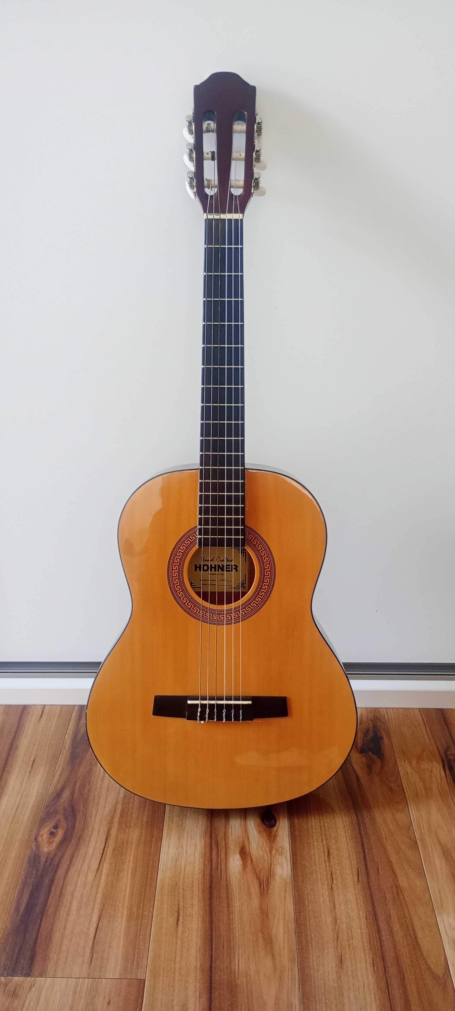Gitara klasyczna i pokrowiec  (w rozmiarze dziecięcym)