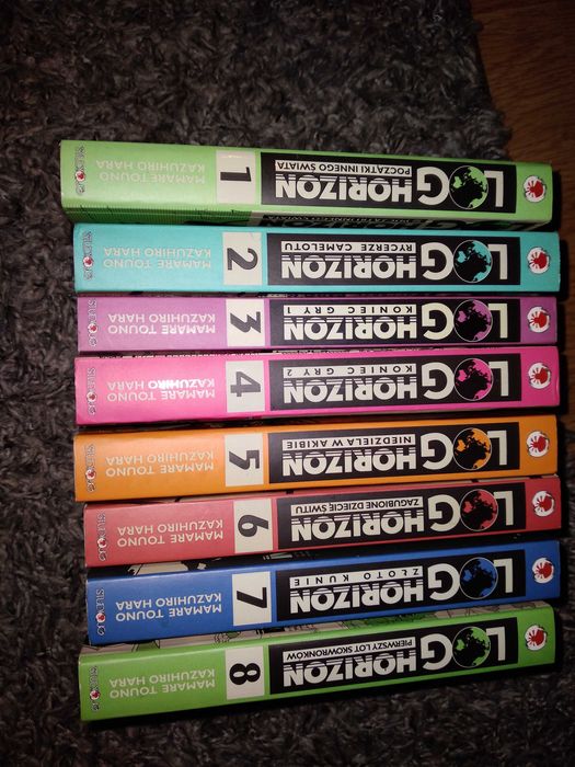 ligth novel log horizon tom 1-8