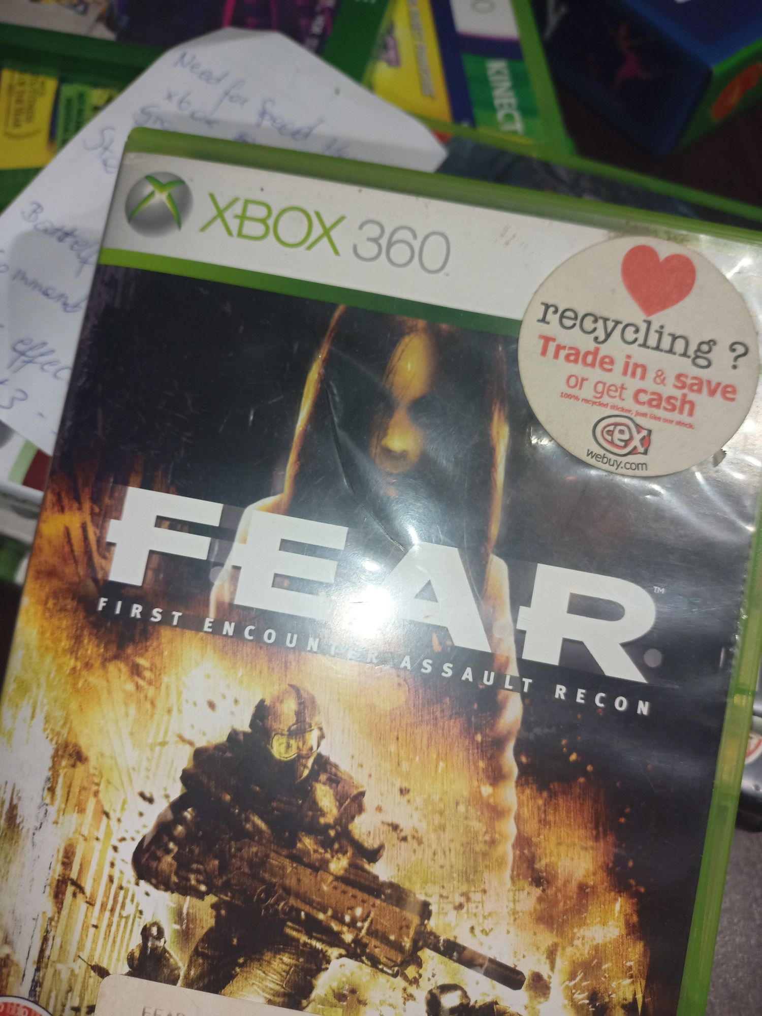 fear gra xbox 360 first encounter assault recon