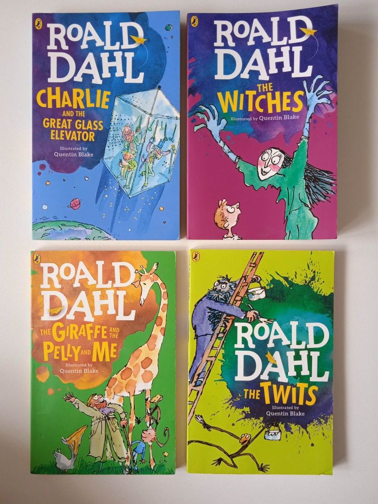 Roald Dahl  zestaw 4 książek po angielsku