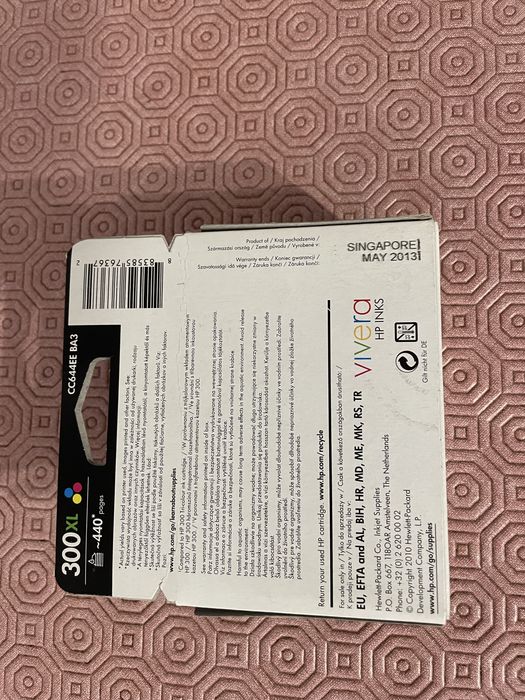 Tinteiro hp cores 300xl novo