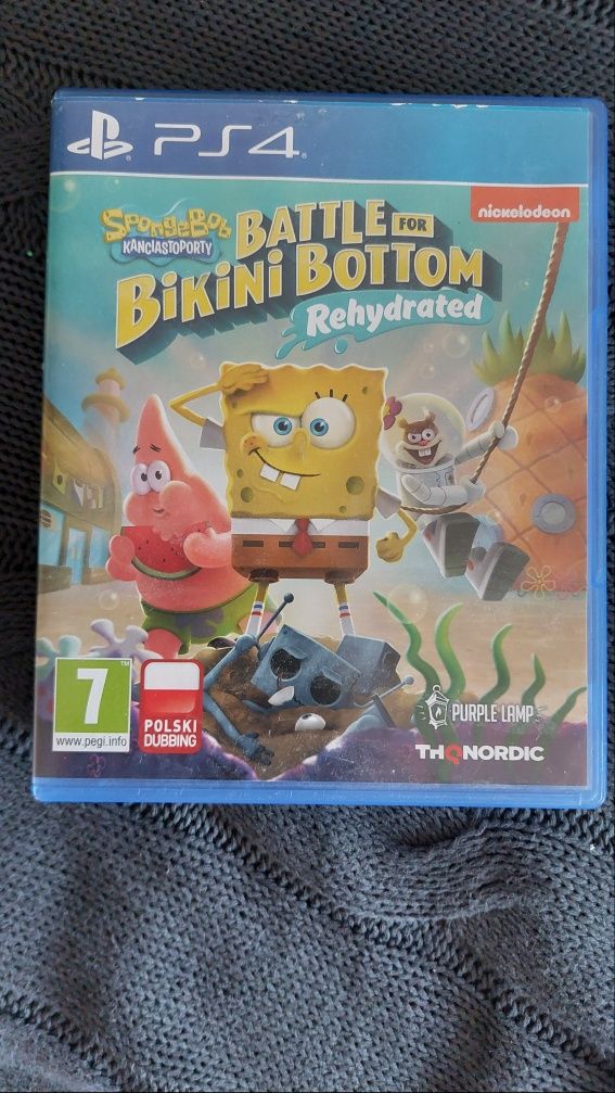 PS4 spongebob battle for bikini bottom PL