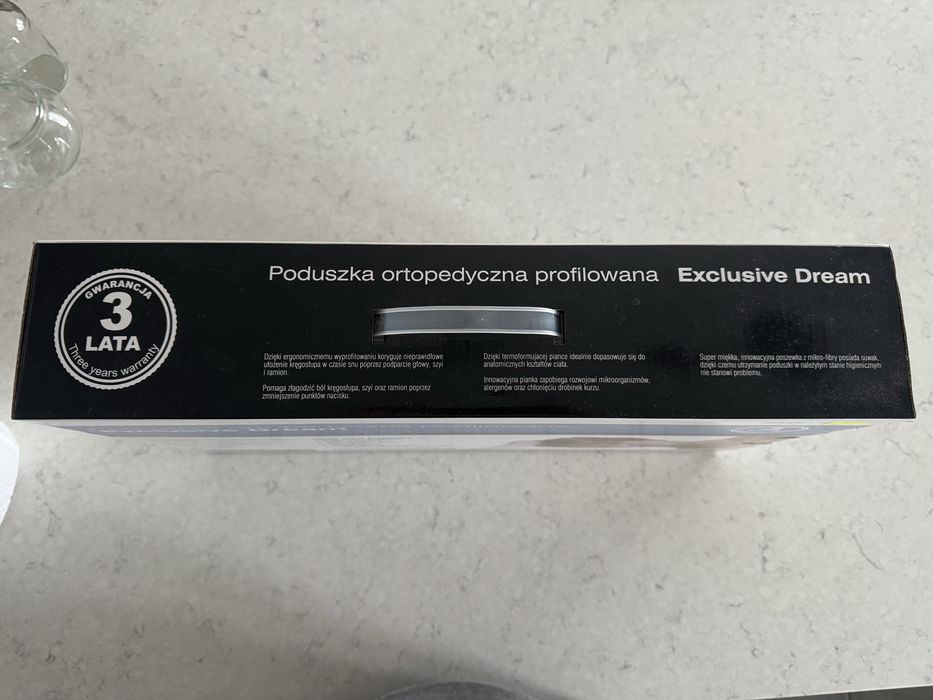 Poduszka ortopedyczna profilowana z pamięcią kształtu Exclusive Dream
