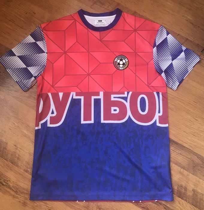 Футболка новая крутейшая TOPMAN ФУТБОЛ оригинал
