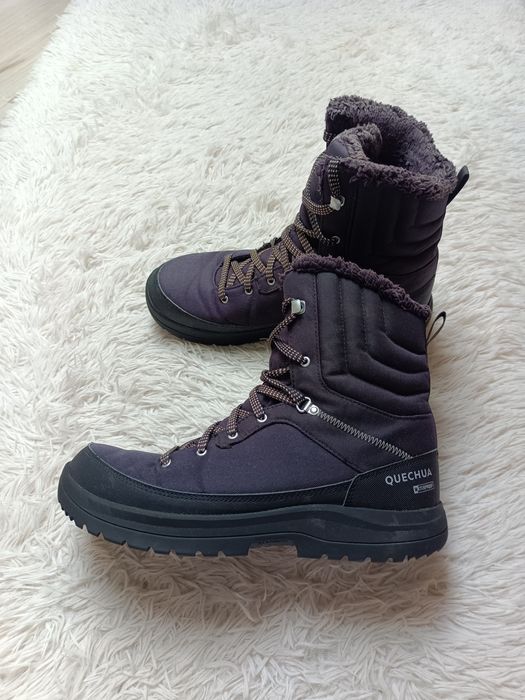 Buty trekkingowe zimowe ocieplane męskie Quechua waterproof rozmiar 43