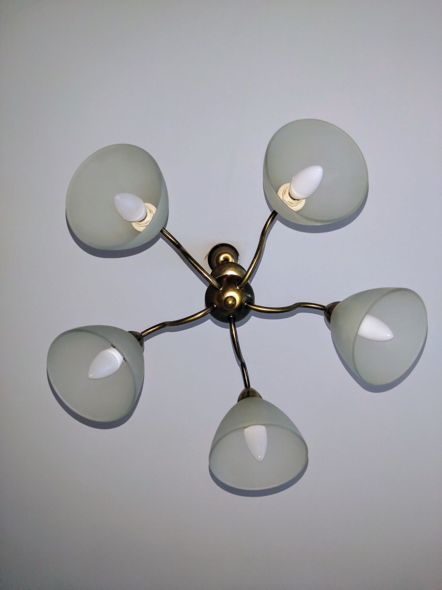 Lampa wisząca żyrandol na 5 lamp