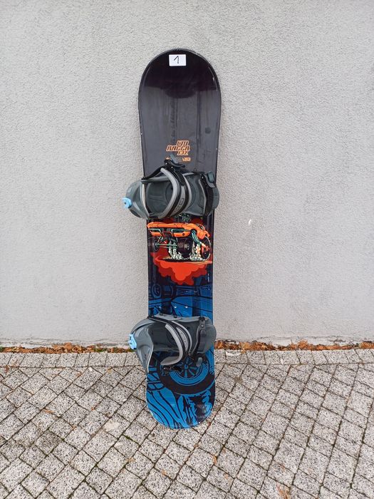 Nr 1 Snowboard Snow Ltd Racer dł. 132 z wiązaniami LT5